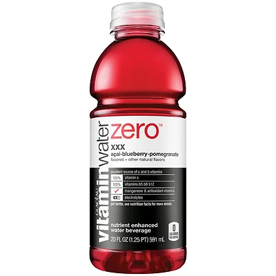 Vitamin Water Zero™ Xxx Acai, Blueberry, & Pomegranate Nutrient Enhanced Water Beverage 20oz