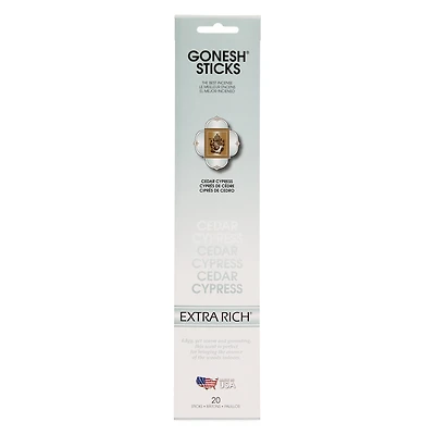 Gonesh® Cedar Cypress incense Sticks 20-Pack