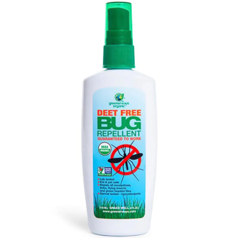 Greenerways Organic™ Deet-Free Bug Repellent 4oz