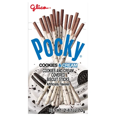Pocky® Cookies & Cream Covered Biscuit Sticks 2.47oz