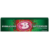 Bubblicious® Watermelon Bubble Gum 5 Pieces