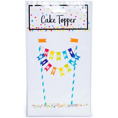 Happy Birthday Cake Topper
