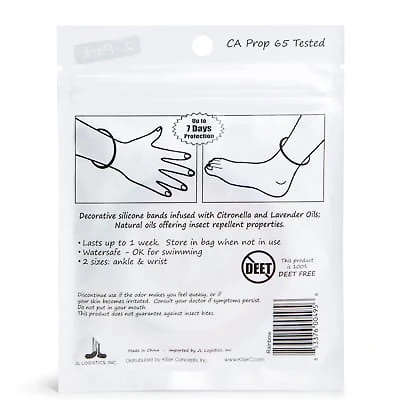 Rainbow Mosquito Repellant Band 2-Pack