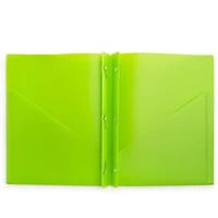 Mead® Five Star® 3-Prong Poly Folder With Pockets