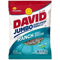 David® Ranch Roasted & Salted Jumbo Sunflower Seeds 5.25oz