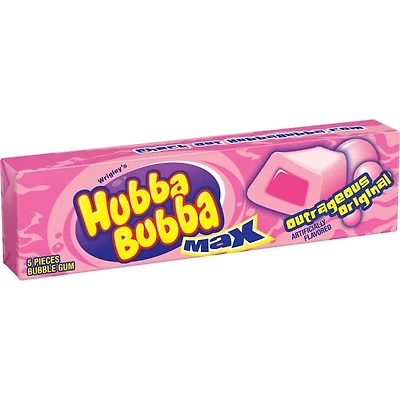 Hubba Bubba Max® Outrageous Original Bubble Gum - 5 Pieces