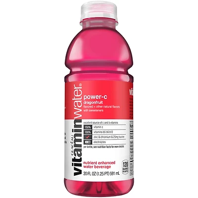 Vitamin Water® Nutrient Enhanced Water Beverage - Power-C Dragonfruit 20oz