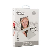 Vivitar® Simply Beautiful Compact LED Mirror