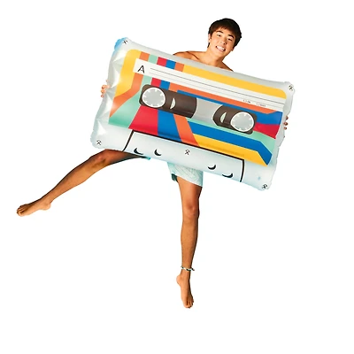 Mix Tape inflatable Pool Float 45.3in