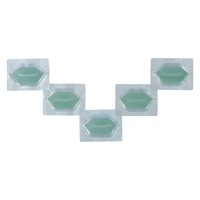 Perfect Pout Hydrogel Lip Masks 5-Pack - Cucumber & Mint