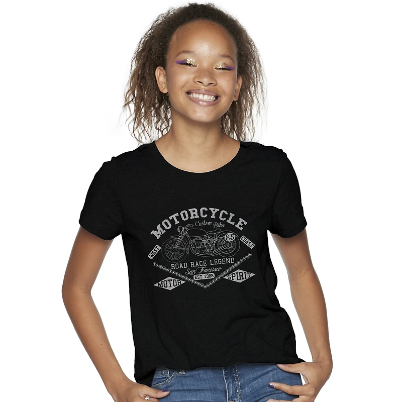 Motorcycle Road Race Legend Graphic Tee