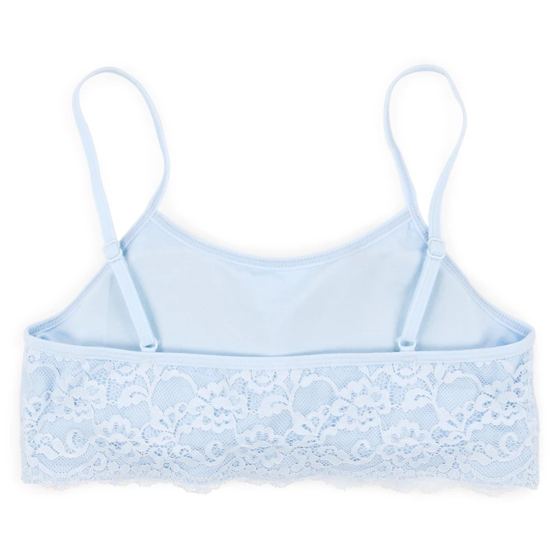 Juniors Blue Lace Bralette