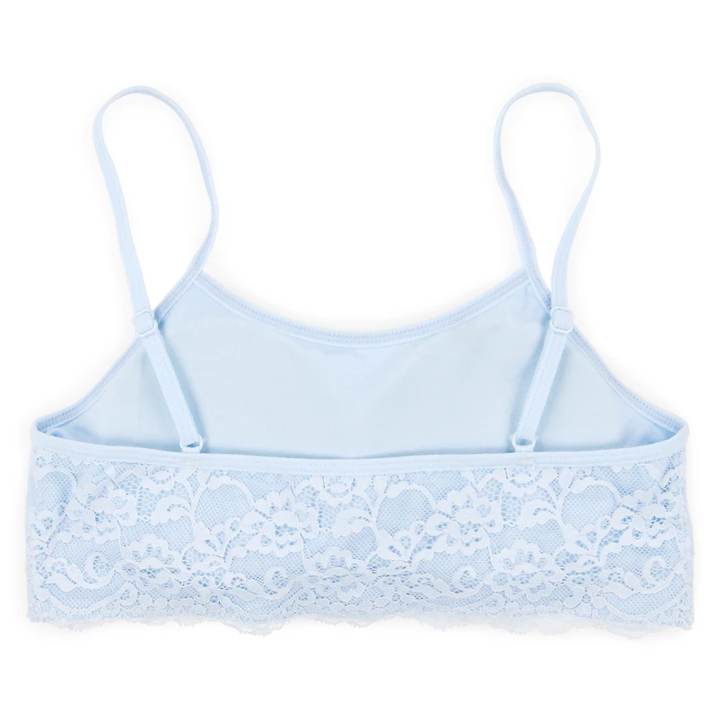 Juniors Blue Lace Bralette