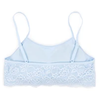 Juniors Blue Lace Bralette