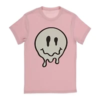 Melting Happy Face Graphic Tee