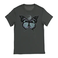 Butterfly & Yin Yang Graphic Tee