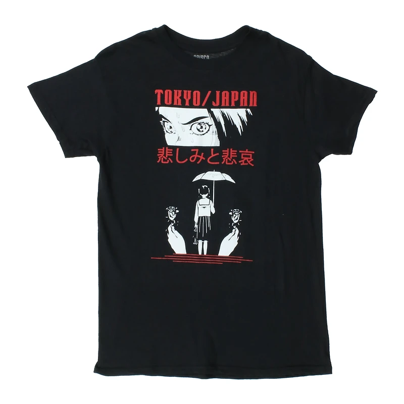 'Tokyo/Japan' Anime Graphic Tee