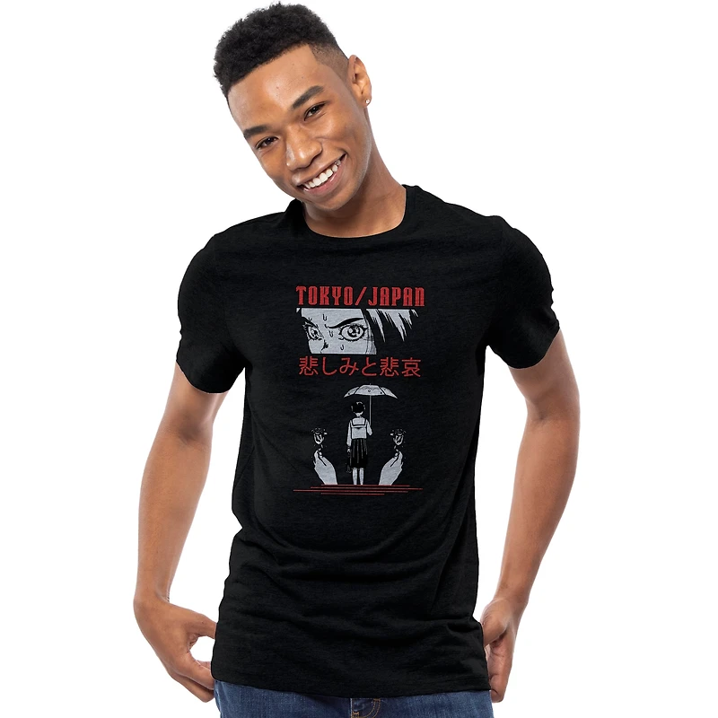 'Tokyo/Japan' Anime Graphic Tee