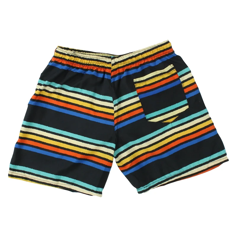 Blue Tie Dye Swim Trunks