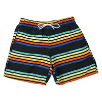 Blue Tie Dye Swim Trunks