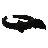 Linen Bow Headband