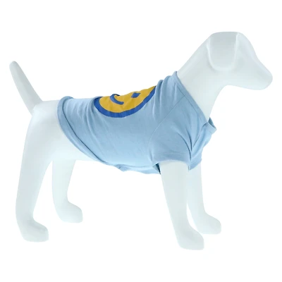 Blue Dog Tee - Happy Face - Medium