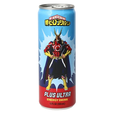 My Hero Academia Plus Ultra Energy Drink 12oz