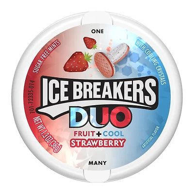 Ice Breakers® Duo Sugar-Free Mints 1.3oz - Strawberry