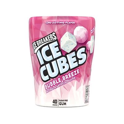 Ice Breakers® Ice Cubes Sugarfree Gum - Bubble Breeze 40 Pieces