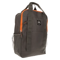 Gray Top Handle Backpack 16in