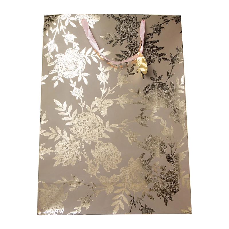 Jumbo Floral Vines Gift Bag 17.75in x 12.75in