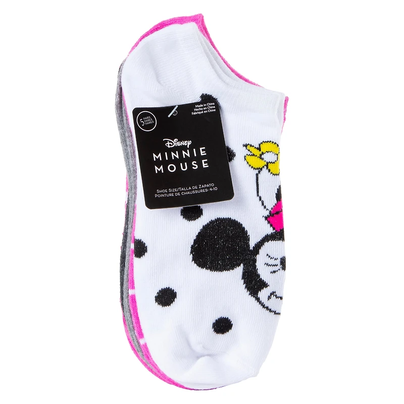 Disney Minnie Mouse™ Ladies Low-Cut Socks 5-Pack