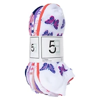 Low-Cut Ankle Socks 10-Pack - Dots & Butterflies