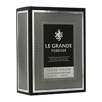 Le Grande Forever Eau De Toilette For Men 3.4oz