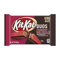 Kit Kat® Duos Strawberry + Dark Chocolate King Size Candy Bar 3oz