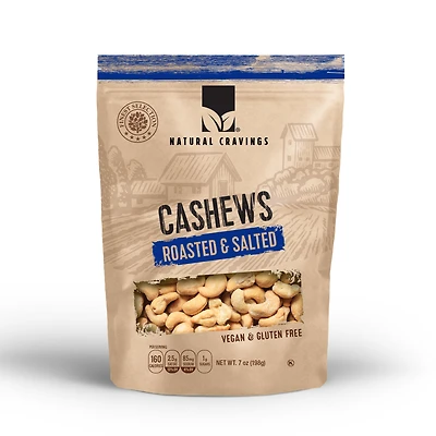 Natural Cravings® Cashews, Roasted & Salted 7oz