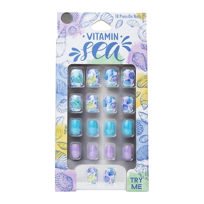 Vitamin Sea Press-On Nails 18-Piece Set