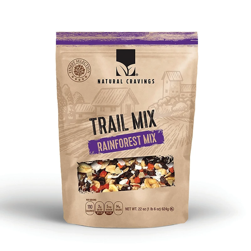 Natural Cravings® Rainforest Mix Trail Mix 22oz
