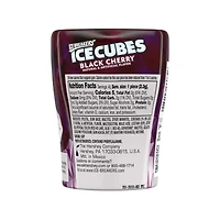 Ice Breakers Ice Cubes Black Cherry Sugar Free Gum 40 Pieces