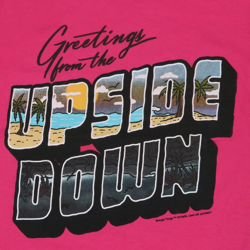 Stranger Things™ 'Greetings From The Upside Down' Graphic Tee