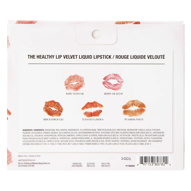 Physician's Formula® The Healthy Lip Velvet Liquid Lipstick 5-Count