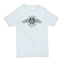 'Born To Be Free' Skull Graphic Tee