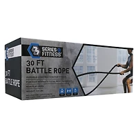 Series-8 Fitness™ 30ft Battle Rope, 7.6lbs