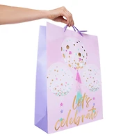 Celebrate Pastel Jumbo Gift Bag 17.75in x 12.75in