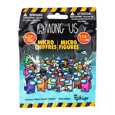 Among Us™ Micro Figures 3-Count Blind Bag