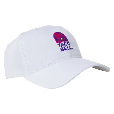 White Taco Bell® Logo Baseball Cap