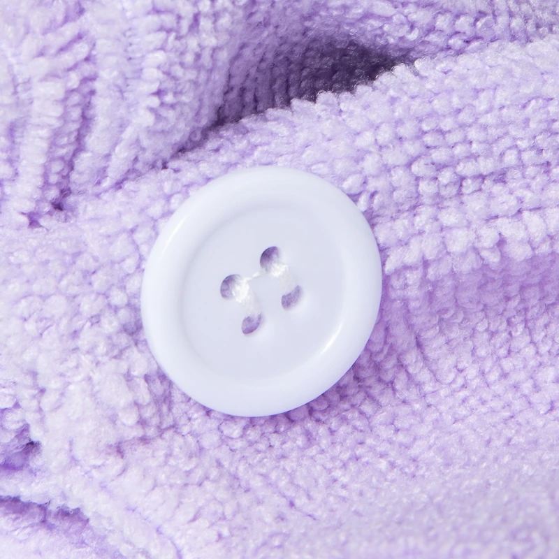 Super Absorbent Hair Towel - Purple