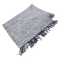 Yarn-Dyed Cotton Rug 2ft x 3ft - Gray