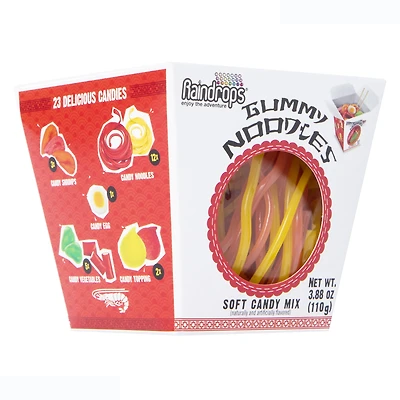 Raindrops® Gummy Candy Noodles Takeout Box 3.88oz