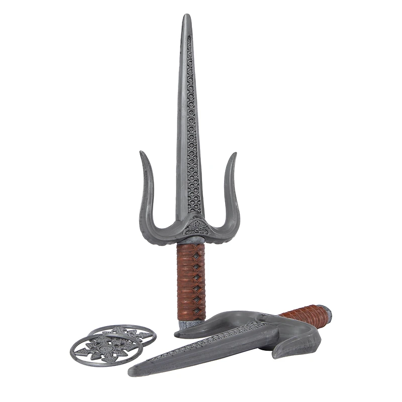 Hero Ninja Swords & Throwing Stars 4-Piece Toy Set